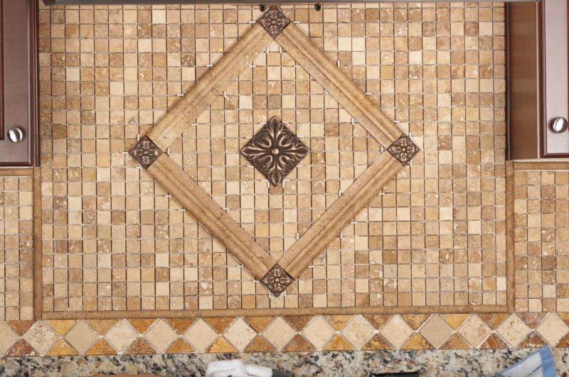 Tile Backsplash Installation detail